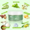 ANAI RUI Green Tea Mask, Clay Mask for Poreless Deep Cleanse, Green Tea Face Mask Blackhead Remover with Kaolin, Aloe, Collagen, Pore Minimizer, Hydrating, Moisturizing