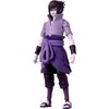 BANDAI Anime Heroes Action Figure Uchiha Sasuke Rinnegan/Mangekyo Sharingan | 17cm Sasuke Figure with Extra Hands and Accessories | Naruto Shippuden Anime Figure Action Figures for Boys and Girls