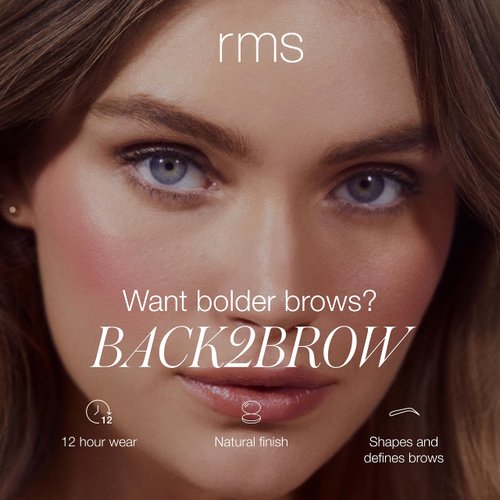 RMS Beauty Back2Brow Pencil, Brow Pencil with Spoolie, Blonde Eyebrow Pencil, Brown Eyebrow Pencil, Black Eyebrow Pencil, Eye Brow Pencil