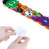 Winlyn 36 Sets Halloween Craft Kits Halloween Crafts DIY Halloween Bookmarks Art Sets Bats Monster Jack-O'-Lantern Ghost Foam Stickers Arts and Crafts for Kids Classroom Activities Holiday Fall Crafts