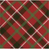 Creative Converting 16-Count Beverage Paper Napkins, Tartan Tidings