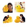 VIDOSCLA Yellow Duck Stuffed Plush Pillow Animal Dolls Super Soft Huggable Toy Gift for Children