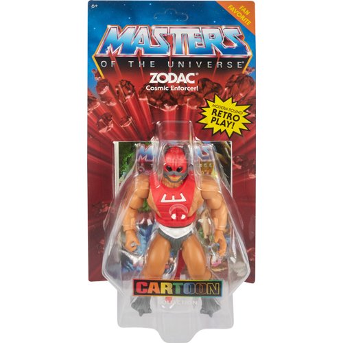 Mattel Masters of the Universe Origins Action Figure & Accessories Set, Zodac Collectible Toy with 16 Posable Joints, 5.5-inch