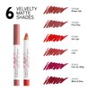 Physicians Formula Rosé Kiss All Day Velvet Lipstick Lip Color Makeup, Red First Kiss | Dermatologist Tested, Clinicially Tested