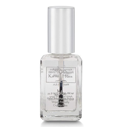 Karma Halal Certified Breathable Nail Hardener Nail Polish - Truly Breathable Cruelty Free and Vegan - Oxygen Permeable Wudu Friendly Nail Enamel