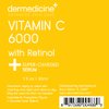 Dermedicine Vitamin C 6000 w/Retinol Anti-Aging Serum for Face | Pharmaceutical Grade | Helps Smooth Wrinkles, Brightens Complexion | Improves Texture & Tone for More Youthful Skin | 1 fl oz / 30 ml