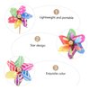 24pcs Windmill Hairpin Pinwheel Hair Bows Cartoon Hair Kids Favor Hair Barrettes Pinwheel Hair Clips Kids Hair Mini Clips for Hair Girls Metal Iron Clip Child Accessories