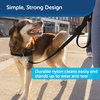 PetSafe Nylon Dog Leash - Strong, Durable, Traditional Style Leash with Easy to Use Bolt Snap - 3/8 in. x 6 ft., Black