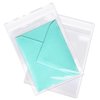 Spartan Industrial - 6" X 9" (200 Count) Crystal Clear Resealable Cello Poly Bags for Jewelry, Cards, Photos, Envelopes - Self Seal & Reinforced