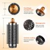 PUREGUST Round Brush Attachment for Dyson Air wrap Oval Round Volumizing Brush for Dyson Airwrap Accessories, Gold