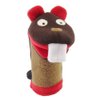 Cate and Levi Hungry Beaver Hand Puppet with Movable Mouth, Adults and Toddlers - Made in Canada - Eco Friendly Polar Fleece - with Movable Mouth