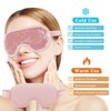 my novel things Ice Face Roller and Cold Eye Mask Compress for Eyes, Warm or Freezer Reusable for Puffiness Wrinkles Lifting Facial SPA Tool for Woman Gifting Ice Pack