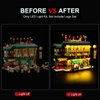 DALDED LED Lighting Kit for Lego Family Reunion Celebration, LED Light Compatible with Lego 80113 Building Block Models (Remote Control Version)