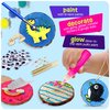 Glow in the Dark Wood Painting Craft Kit for Kids - Arts and Crafts for Kids Ages 6 7 8 9 10 11 12 - Crafts for Girls 8-12 - Art Set Party Gift - Painting Kits 6-8, 8-12 - Kids Gifts Summer Toys