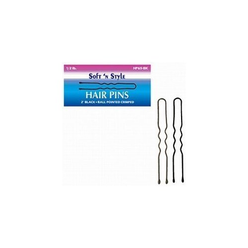 Burmax Soft 'N Style Hair Pins, Bronze (HP65-BR)