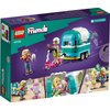 LEGO Friends Mobile Bubble Tea Shop Toy Building Set 41733, Fun Pretend Play Toy Vehicle Set with Toy Scooter, Mobile Cart, Cash Register, Play Store Gift Idea for Girls Kids Boys Ages 6+ Years Old