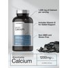 Horbäach Calcium 1200 mg with Vitamin D3 | 240 Softgels | 5000 IU Vitamin D3 | Absorbable Calcium Supplement | Non-GMO, Gluten Free Calcium Supplement
