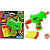 JA-RU Mini Foam Dart Gun for Kids (1 Toy Gun Pistol) w/ 5 Refill Soft Bullet Foam Darts. Fidget Gun Toy, Bulk Party Favors for Boys, Treasure Chest Toys. 5483-1p