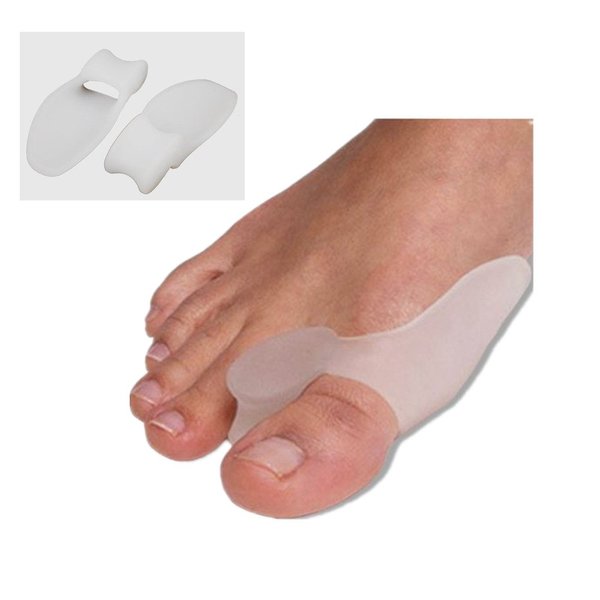 IROCHToe Separators Gel Bunion Protectors Toe Separators Straighters Spreaders Correctors Straightener and Spreader for a Perfect Toe Alignment and Bunion Pain Relief