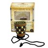 Ancient Toys – Wooden Spinning Top - King TUT’s Top - Perfect Way to Introduce History with Toys Used by Children Thousands of Years Ago. Packaged in Attractive Gift Box with Spinning String!