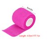 VideoPUP Tattoo Grip Cover Wrap,6PCS Disposable Cohesive Tattoo Grip Cover Elastic Bandage Handle Grip Tube for Tattoo Machine Tattoo Grip Accessories(Phosphor Pink)
