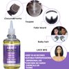 Lace Glue Strong Hold Wig Glue Waterproof Lace Front Wig Glue Invisible Strong Bonding Clear Invisible Replacement Wig Bonding Glue Strong Hold Acrylic Wig Adhesive (Wig Glue-38ml*1)