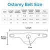Ostomy Belt, Ostomy Supplies, Ostomy Support Belt Stealth Belt for Ostomy Bag Inner Pocket to Hold Ostomy Pouch for Men & Women, Ostomy Bag Cover for Sport & Swiming - Medium