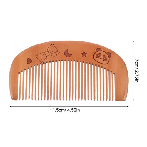 NOLITOY Wooden Folding Mirror and Comb Set, Pocket Mirror with Hair Brush Makeup Vanity Mirror for Women Grils Backpack Travel
