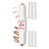 L.A Colors 1 x Just Glow Highlighter Bronzer Stick [CCS595 - Champagne Daze] Natural Finish & Zipper Bag