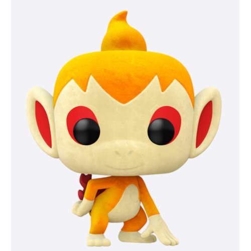 POP Funko Pokémon: Chimchar (Flocked) Shop Exclusive Collectible Figure