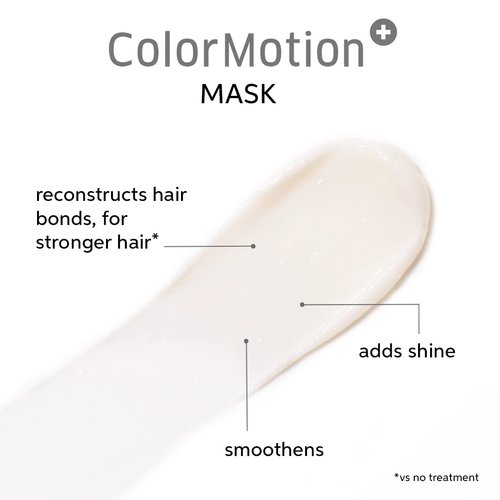 Wella Professionals ColorMotion+ Structure+ Mask| Intense and Deep Conditioning Hair Treatment| Fortifies Hair Structure| 5.07 Fl Oz