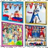 Breling Hero Birthday Party Banner Hero Birthday Party Decorations Hero Paper Pennant Banner Garland Decor for Kids Boys Birthday Party Supplies Baby Shower Wall Decoration(4 Pcs)