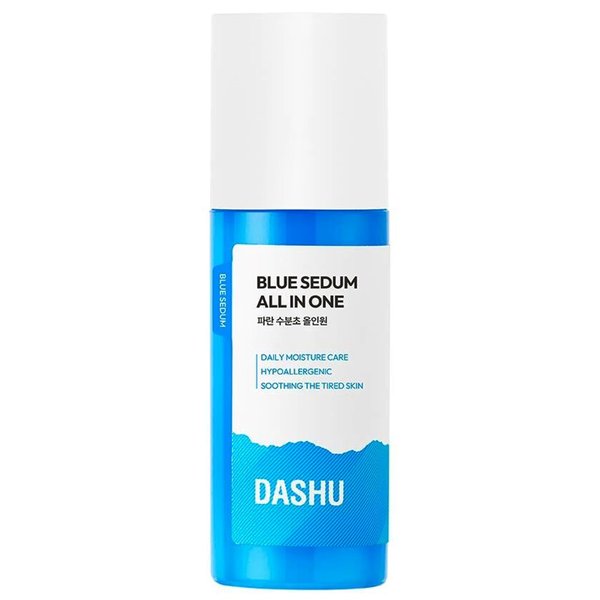 DASHU Blue Sedum Moist All-in One | Hydrating Moisturizer Face Cream w/ 8 Types of Hyaluronic Acids | Gentle Face Moisturizer 5.07 fl oz