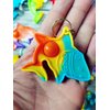 HOZKEAP 26 Packs Bluk Octopus fishs dolphins turtles sharks whales mini Pop Keychain,Birthday Party Favors Supplies Classroom summer students Prize