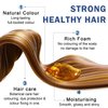 XINGXYUEL Chestnut Brown Natural Bubble Plant Hair Dye Plant Extract Formula Hair Dye Bubble Plant Hair Dye Shampoo Natural Plant Hair Color Dye for Gray Hair Coverage Women Men(10Packs/Box)