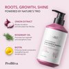 Onion & Rosemary Hair Growth Shampoo: Biotin Infused Shampoo for Hair Loss and Thinning Hair - Promotes Healthier, Thicker and Stronger Hair for Women and Men (16.9 Fl Oz (Pack of 1))