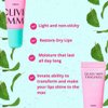 OLIVIAUMMA - Glass Skin Tanghulu Liptox Mint for Dry Cracked Lips, Infused with Macademia Seed Oil, Peppermint & Shea Butter, Lip Care Moisturizer - 10ml / 0.33 fl oz