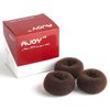 AJOY 3 Pcs Mini Size Brown, Small Bun Maker for Kids, Sock Bun Donut for Thin Hair, Doughnut Bun Form Toddler for Girls, Dance, Child, Ballet, Ballerina Etc., 2-2.6 Inch