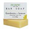 renew bath + body Natural Bar Soap, Gardenia & Lemon, Handmade in the USA by Cold Process with a Moisturizing Oil Blend Infused with Shea Butter - 3 Pack, 4.5 ounce bars