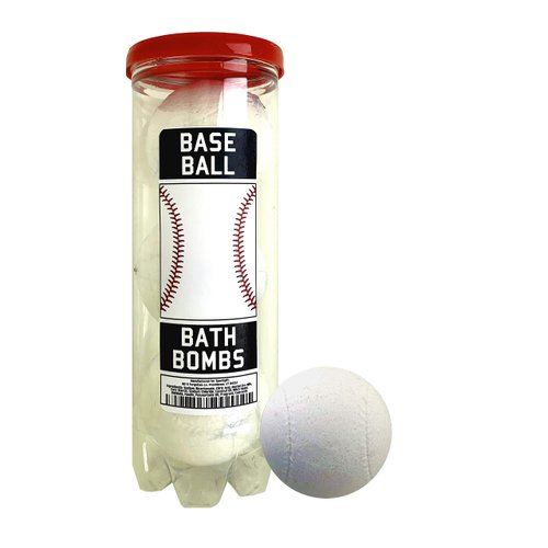Baseball Bath Bombs - 3 pack - Baseball Gifts - Luxury Scented Bath Bomb Fizzies - Great Gift for Baseball players, Teammates, Opponents, Baseball Clubs and Leagues, Birthdays, Men, Boys, Women, Girls
