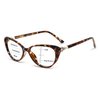 MARE AZZURO Progressive multifocal Blue Light Blocking Reading Glasses For Women Cateye 0 1.0 1.5 2.0 2.5 3.0 3.5 4.0 (Brown, 2.50)