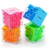 ZPISF 4 Pack Money Maze Puzzle Box, Perfect Money Holder Puzzle and Brain Teasers for Kids and Adults