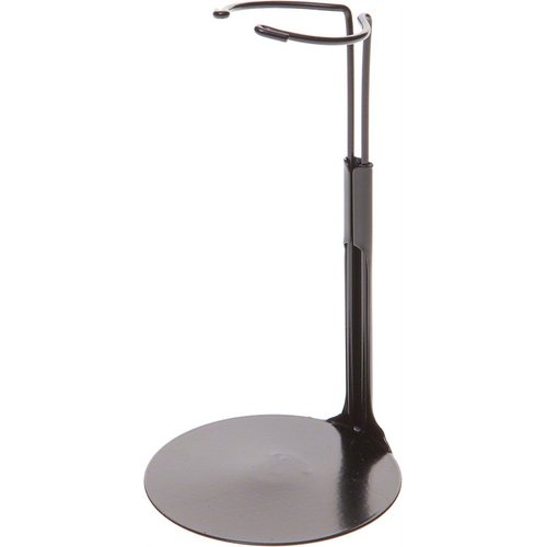 Kaiser Doll Stand 2175, Box of 12 - Black Doll Stands for 8" to 12" Dolls and Action Figures