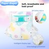 Reborn Baby Dolls Bottles and Pacifiers and Dipers and Fidget Spinner Baby Doll Accessories 5 Pieces Set for 17-24 Newborn Baby Dolls