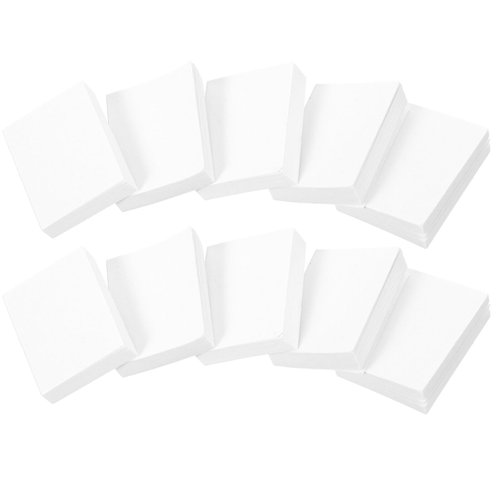 Toddmomy 20 Pcs Miniatures Blank Books, 1:12 Scale White Mini Books Dollhouse Books Blank Mini Books Miniature Books for Dollhouse Accessory