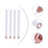 Gogogmee 30pcs Absorb white pencil nail art gems dotting pen manicure tools white nail whitening pencil Nail Rhinestone Picker Dotting Tool Wood Pen White Nail Pencil crayon pickup