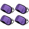 Dream Essentials Snooz Silky Soft Sleep Mask Value Pack 4 Eye Masks - Purple (4 Pack)