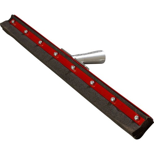 Carlisle FoodService Products Double Neoprene Floor Squeegee with Steel Frame, 1" Height, 30" Width, 12" Length, Foam Rubber, 30