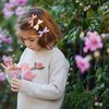 DRIPPYGOODS - Mini Ribbon Bow Hair Clips for Women and Girls, 24 PCS, Easter Coquette Barette Hair Clip Accessories