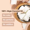 Star Care Virgin Coconut Oil (7oz/198g) Grade A Pure Natural Unrefined Fresh Moisturizing, Ideal for Dry and Cracked Skin. It can be used in Body, Hair and Face.
